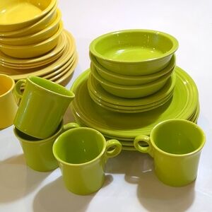 Fiesta dinnerware 4 PC set